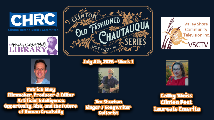 Thumbnail image for Clinton Chautauqua Series Week 1 - Artificial Intelligence: Opportunity, Risk, and the Future of Human Creativity